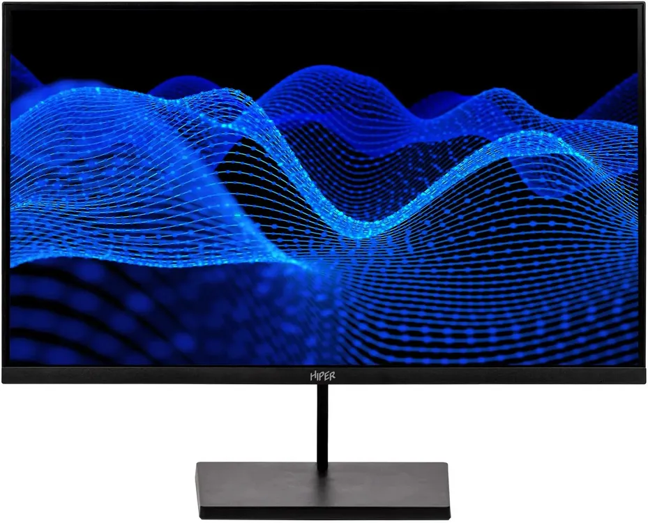Монитор 27" Hiper SB2702 IPS 1920x1080, 100 Гц, 4 мс, 16:9, 250 кд/м², HDMI, DisplayPort, VGA, встроенные динамики, Flicker Free, Low Blue Light, черный