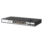 Коммутатор SNR SNR-S5110G-24TX, 24×1 Гбит/с + 4×10 Гбит/с SFP+, управляемый