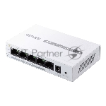 Коммутатор ASUS ExpertWiFi EBP15, 5×1 Гбит/с (4×PoE+), настраиваемый