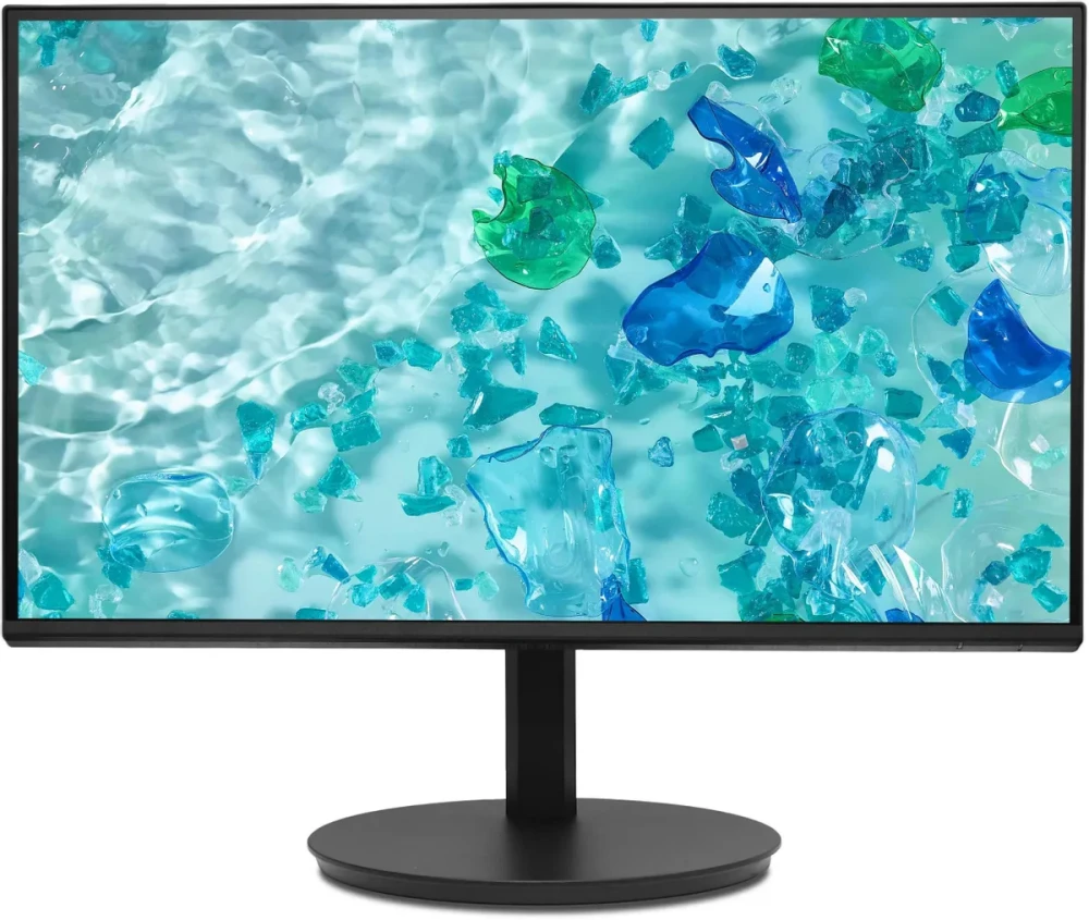 Монитор 27" Acer CB272Gbmiprx IPS 1920x1080, 120 Гц, 1 мс, 16:9, 250 кд/м², HDMI, DisplayPort, VGA, встроенные динамики, черный