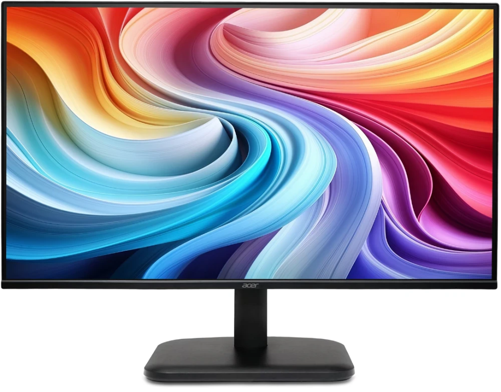 Монитор 27" Acer EK271Gbmix IPS 1920x1080, 120 Гц, 1 мс, 16:9, 250 кд/м², HDMI, VGA, встроенные динамики, черный