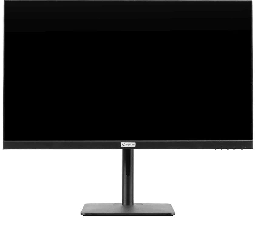 Монитор 27" LIGHTCOM V-Plus ПЦВТ.852859.500-05 IPS 1920x1080, 100 Гц, 4 мс, 16:9, 300 кд/м², HDMI, DisplayPort 1.2, выход на наушники, встроенные динамики, глянцевая поверхность, регулировка по высоте (120 мм), поворот экрана, черный