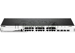 Коммутатор D-Link DGS-1210-28/ME/A2B, 24×1 Гбит/с + 4×1 Гбит/с SFP, управляемый