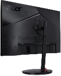 Монитор 24,5'' Acer XV252QFbmiiprx, IPS, 1920x1080, 390 Гц, 1 мс, 16:9, 400 кд/м², 1xHDMI, 1xDP, динамики, черный