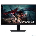 Монитор Samsung 27" Odyssey G5 S27DG500EIXCI черный IPS LED 16:9 HDMI полуматовая HAS Piv 1000:1 350cd 178гр/178гр 2560x1440 180Hz FreeSync DP QHD 6.4кг