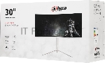 Монитор 30" Dahua DHI-LM30-E330CW VA 2560x1080, 200 Гц, 1 мс, 21:9, 250 кд/м², 2xHDMI, 2xDP, изогнутый экран, RGB-подсветка, белый