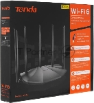 Двухдиапазонный гигабитный Wi-Fi 6 роутер Tenda RX2 Pro AX1500, до 300 Мбит/с на 2,4 ГГц + до 1201 Мбит/с на 5 ГГц