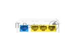 Коммутатор неуправляемый Tenda S204PD, PoE 4x100 Мбит/с, настольный, пластиковый корпус