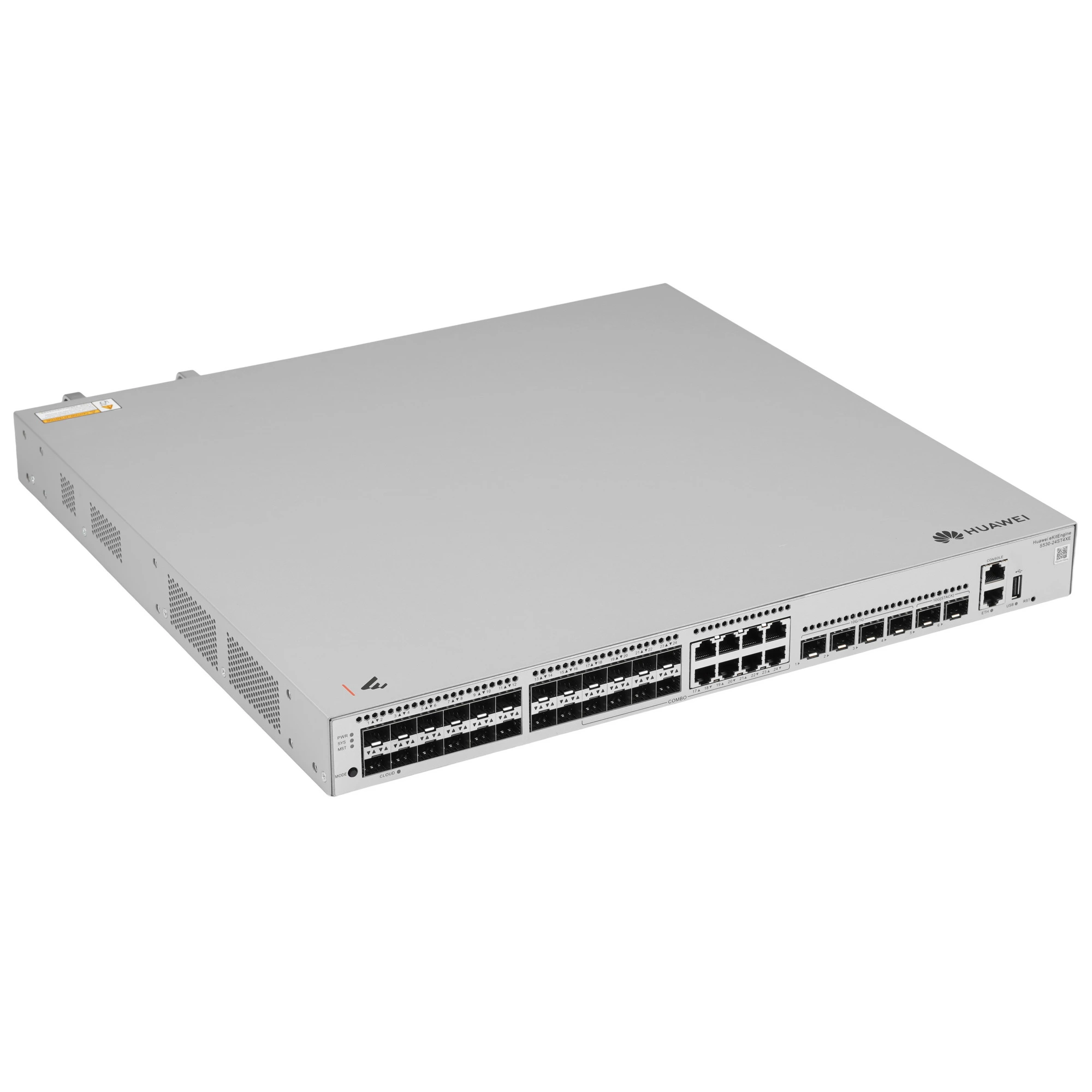 Коммутатор Huawei S530-24ST4XE, 24×SFP 1 Гбит/с + 4×SFP+ 10 Гбит/с, управляемый