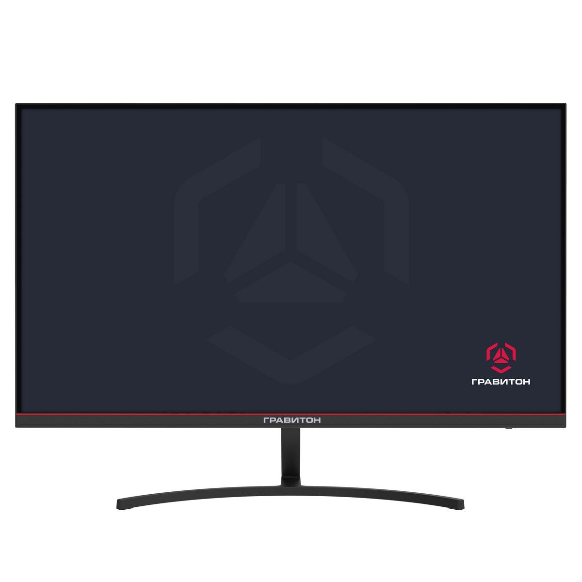 Монитор 27" ГРАВИТОН МН27А IPS 1920x1080, 75 Гц, 5 мс, 16:9, 300 кд/м², HDMI 2.0, DP 1.2, VGA, 3.5 Jack, FreeSync, Adaptive-Sync, динамики (2x3 Вт), черный