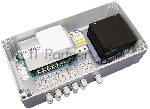 Уличный PoE коммутатор OSNOVO SW-60812/W - на 11 портов. Встроенная грозозащита. Соответствует стандартам PoE IEEE 802.3af/at/bt. Автоматическое определение PoE устройств. Суммарная мощность PoE до 240W. В комплекте оптическая розетка.