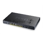 Коммутатор Zyxel XGS1935-28HP, 24×1 Гбит/с (PoE) + 4×10 Гбит/с SFP+, управляемый