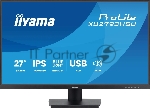 Монитор 27" Iiyama ProLite XU2793HSU-B7 IPS 1920x1080, 100 Гц, 1 мс, 16:9, 300 кд/м², HDMI 2.0, DP 1.2, 3.5 Jack, USB Hub (2x USB 2.0), динамики (2x2 Вт), Adaptive-Sync, черный
