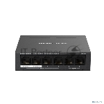 Коммутатор Mercusys MS106P, 4×100 Мбит/с PoE + 2×100 Мбит/с, неуправляемый