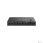Коммутатор Mercusys MS110CP, 8×100 Мбит/с PoE + 2×1 Гбит/с, неуправляемый