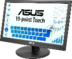 Монитор 15.6" Asus VT169HE IPS 1920x1080, 60 Гц, 5 мс, 16:9, 220 кд/м², HDMI, VGA, сенсорный экран, черный