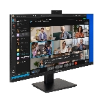 Монитор 27" ExeGate SuperView EA2700 IPS 1920x1080, 75 Гц, 5 мс, 16:9, 250 кд/м², HDMI 1.4, VGA, веб-камера (2 Мп), 3.5 мм, черный
