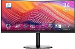 Монитор 34" MSI Modern MD342CQP VA 3440x1440, 120 Гц, 4 мс, 21:9, 300 кд/м², 2xHDMI 2.0b, DP 1.4a, USB-C, USB Hub (2x USB 3.0), 3.5 Jack, динамики (2x3 Вт), Adaptive-Sync, изогнутый экран (1500R), черный