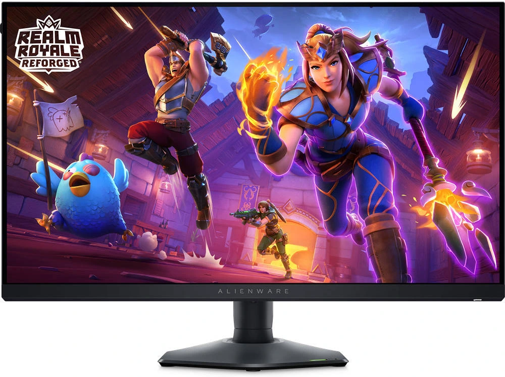 Монитор 27" Dell Alienware AW2724HF Fast IPS 1920x1080, 360 Гц, 0.5 мс, 16:9, 400 кд/м², 2xDP 1.4, HDMI 2.1, USB Hub (4x USB), HDR10, FreeSync Premium, 3.5 мм, черный