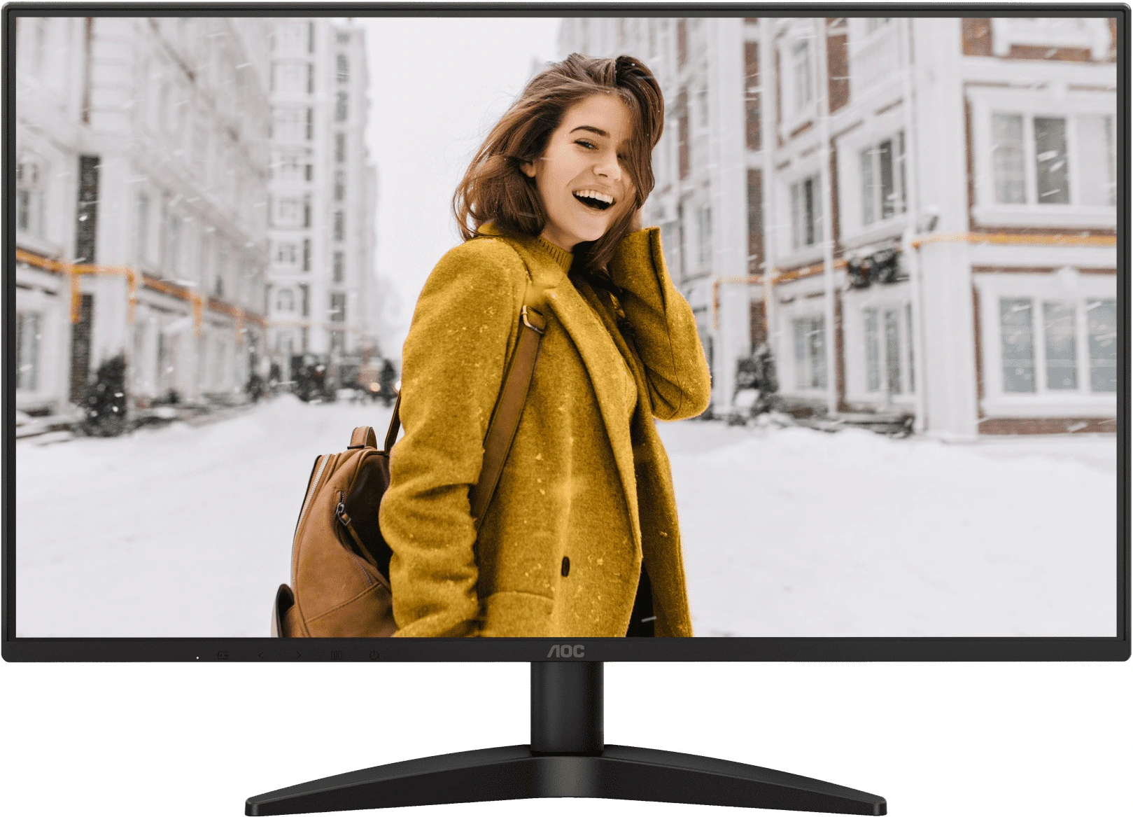 Монитор 27" AOC Q27B36S3 IPS 2560x1440, 120 Гц, 4 мс, 16:9, 350 кд/м², DP 1.4, HDMI 2.0, HDR10, Adaptive-Sync, Flicker-free, Low Blue Light, черный