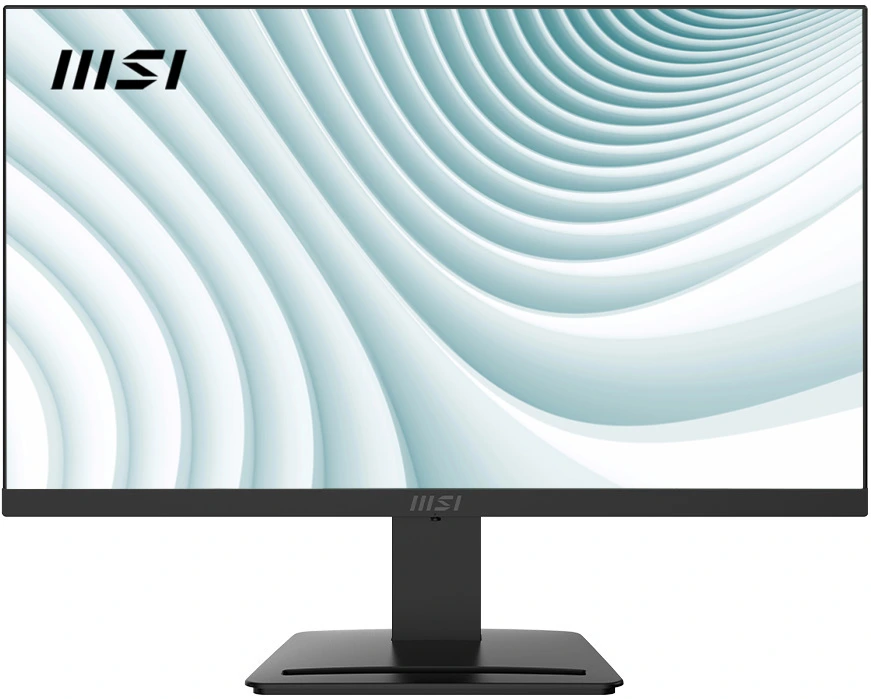 Монитор 24.5" MSI PRO MP253 IPS 1920x1080, 100 Гц, 1 мс, 16:9, 300 кд/м², DP 1.2a, HDMI 1.4b, VGA, Adaptive-Sync, динамики (2x3 Вт), черный