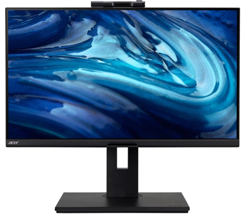 Монитор 27" Acer B278UGbemiqprcuzx IPS 2560x1440, 120 Гц, 4 мс, 16:9, 350 кд/м², HDMI 2.0, DP 1.2, DP out, USB-C (100 Вт), RJ-45, 3.5 Jack, USB Hub (3x USB 3.2), FreeSync, HDR10, динамики (2x2 Вт), веб-камера (5 Мп, IR, микрофон), черный