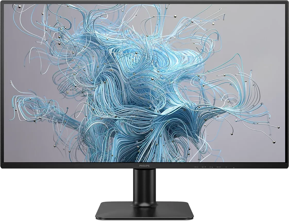 Монитор 27" Philips 27E2N2100 IPS 1920x1080, 120 Гц, 4 мс, 16:9, 300 кд/м², HDMI 1.4, VGA, Adaptive-Sync, черный
