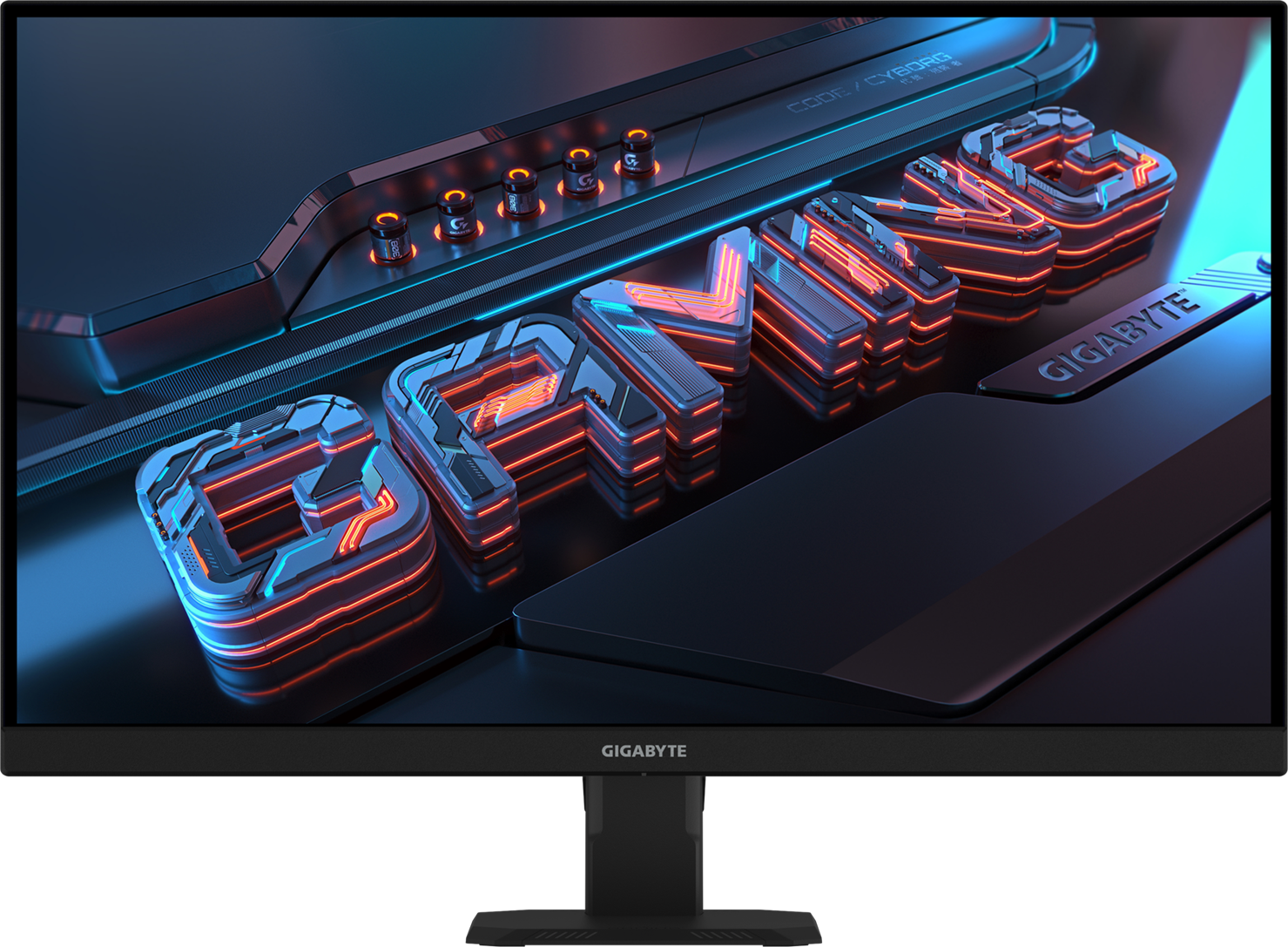 Монитор 27" GigaByte GS27U SuperSpeed IPS 3840x2160, 160 Гц, 1 мс, 16:9, 350 кд/м², DP 1.4, HDMI 2.1, 3.5 Jack, Adaptive-Sync, черный