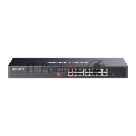 Коммутатор Mercusys MS120GP, 16×1 Гбит/с PoE + 2×1 Гбит/с + 2×1 Гбит/с SFP, неуправляемый