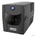 Источник бесперебойного питания CBR QTM-1200T-4F-LCUC / 1200 ВА / 720 Вт / 4 x CEE 7 (евророзетка)
