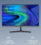 Монитор 23.8" POLAR P24F10M IPS 1920x1080, 100 Гц, 5 мс, 16:9, 250 кд/м², HDMI, VGA, 3.5 Jack, HDR10, наклон, черный