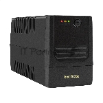 Источник бесперебойного питания ExeGate Power NB-500.LED.AVR.2SH (500VA/300W, LED, AVR, 2*Schuko, батарея 12V 4.5Ah, черный)
