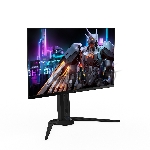 Монитор 27" Gigabyte AORUS FO27Q5P EK QD-OLED 2560x1440, 500 Гц, 0.03 мс, 16:9, 300 кд/м² (пиковая 1000 кд/м²), DisplayHDR True Black 500, HDMI 2.1, DP 2.1, MiniDP 2.1, USB-C (18 Вт), USB Hub (3x USB 3.2), 3.5 Jack, динамики (2x5 Вт), черный