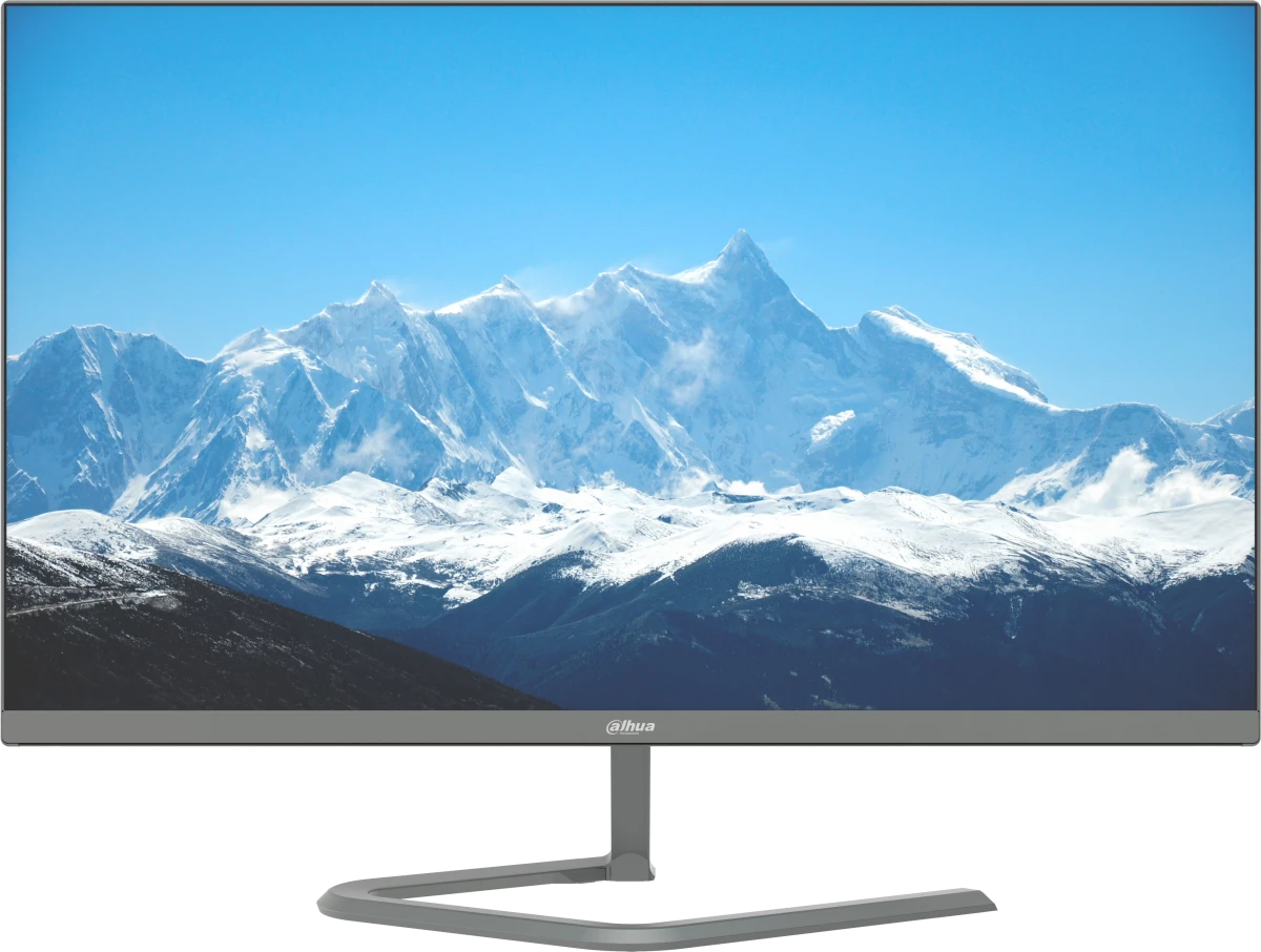 Монитор 27" Dahua DHI-LM27-C201P IPS 1920x1080, 100 Гц, 5 мс, 16:9, 250 кд/м², VGA, HDMI 1.4, 3.5 Jack, Flicker-Free, Blue Light Filter, VESA 100x100, серый