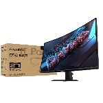 Монитор 27" Gigabyte GS27QCA EK VA 2560x1440, 180 Гц, 1 мс, 16:9, 250 кд/м², 2xHDMI, DisplayPort, HDR Ready, Flicker Free, Low Blue Light, изогнутый экран, черный