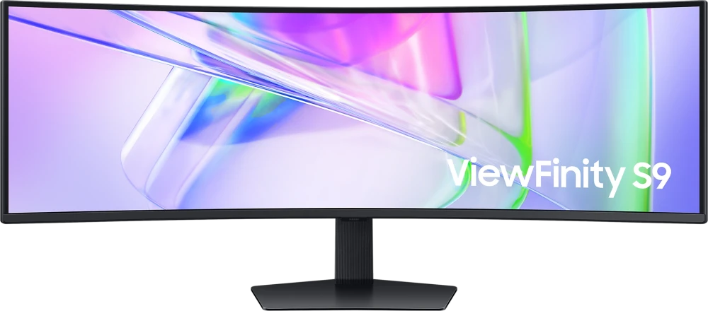 Монитор 49" Samsung ViewFinity S9 S49C950UAUXEN VA 5120x1440, 120 Гц, 5 мс, 32:9, 350 кд/м², 2xHDMI 2.0, DP 1.4, USB-C (90 Вт), 3.5 Jack, USB Hub (3x USB 3.0), динамики (2x5 Вт), HDR10, изогнутый экран (1000R), черный
