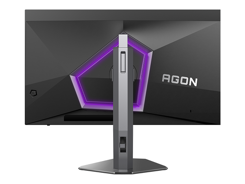 Монитор 26.5" AOC AGON PRO AG276QSD QD-OLED 2560x1440, 360 Гц, 0.03 мс, 16:9, 1000 кд/м², 2xHDMI 2.1, 2xDP 1.4, 3.5 Jack, USB Hub (2x USB 3.2 Gen1), динамики (2x5 Вт), HDR10, FreeSync, черно-серый