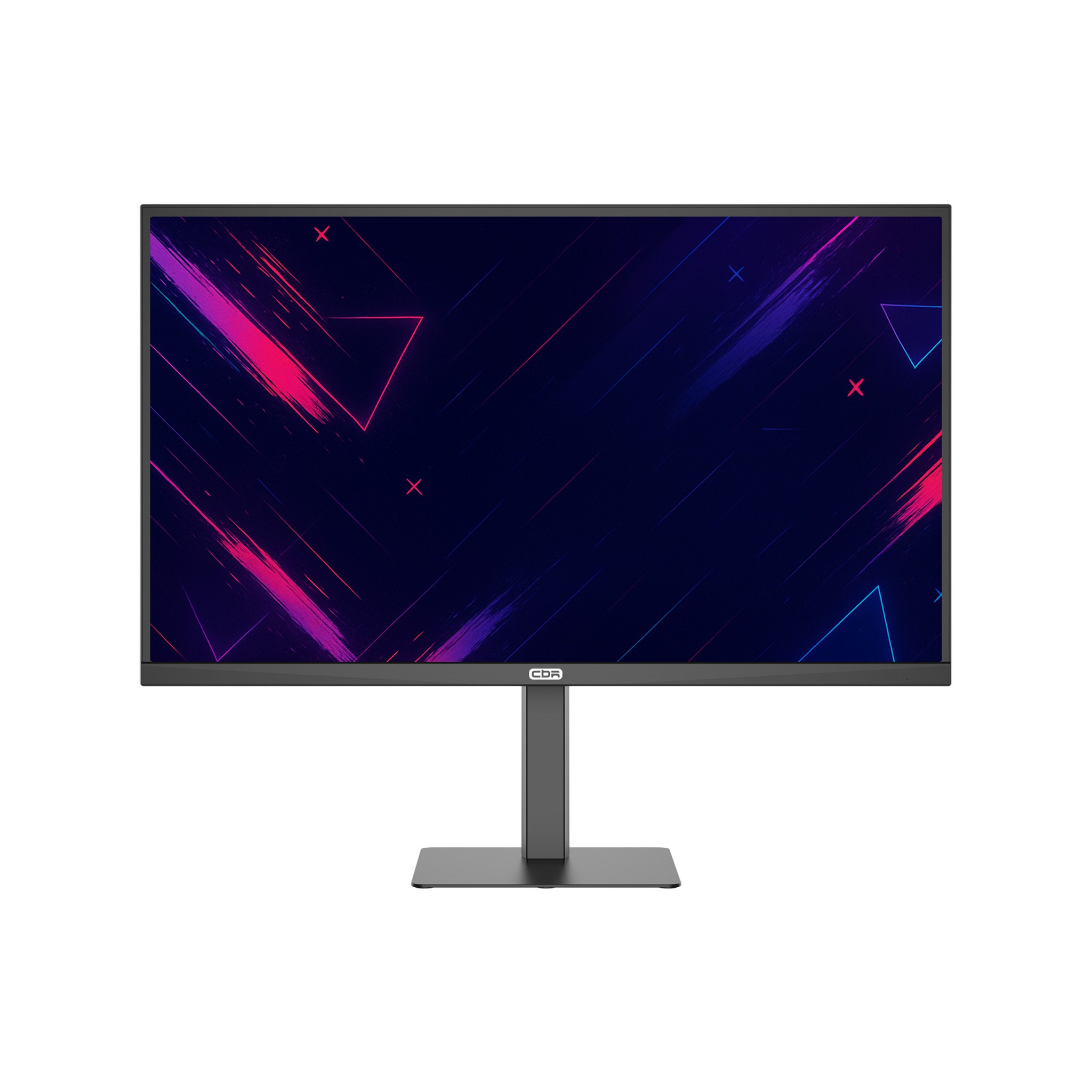 Монитор 27" CBR MG-2704 IPS 3840x2160, 160 Гц, 1 мс, 16:9, 350 кд/м², 2xHDMI, 2xDP, 3.5 Jack, динамики (2x5 Вт), HDR10, FreeSync, черный