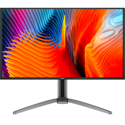 Монитор 26.5" Dahua DHI-LM27-GO34A QD-OLED 2560x1440, 240 Гц, 0.03 мс, 16:9, 400 кд/м², 2xHDMI 2.1, DP 1.4, 3.5 Jack, динамики (2x5 Вт), HDR10, серый
