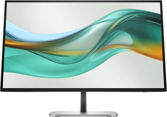 Монитор 27" HP Series 5 Pro 527pu IPS 2560x1440, 100 Гц, 5 мс, 16:9, 350 кд/м², HDMI 2.0, DP 1.4, DP Out, 2xUSB-C (100 Вт PD), USB Hub (3x USB-A), 3.5 Jack, HDR10, серебристо-черный