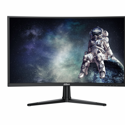 Монитор 27" Dahua DHI-LM27-E240C VA 1920x1080, 240 Гц, 1 мс, 16:9, 350 кд/м², HDMI 2.0, DP 1.4, 3.5 Jack, HDR10, изогнутый экран (1500R), черный