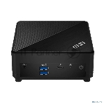 Неттоп MSI Cubi 5 1M-462BRU Core 5 120U (1.4) Graphics CR без ОС 2xGbitEth WiFi BT черный (936-B0A821-462)