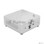 Неттоп MSI Cubi 5 1M-461BRU Core 7 150U (1.8) Graphics CR без ОС 2xGbitEth WiFi BT белый (936-B0A822-461)