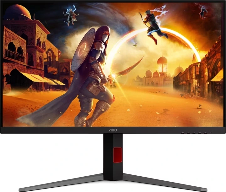 Монитор 31.5" AOC U32G4U Fast IPS 3840x2160, 160 Гц, 1 мс (GtG), 16:9, 400 кд/м², 2×HDMI 2.1, DP 1.4, USB Hub (4×USB-A + 1×USB-B), 3.5 Jack, DisplayHDR 400, Adaptive-Sync, черный
