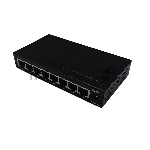 Коммутатор неуправляемый NEOMAX NMS-108P-1000-S, 8 портов 1000 Mbps, металл