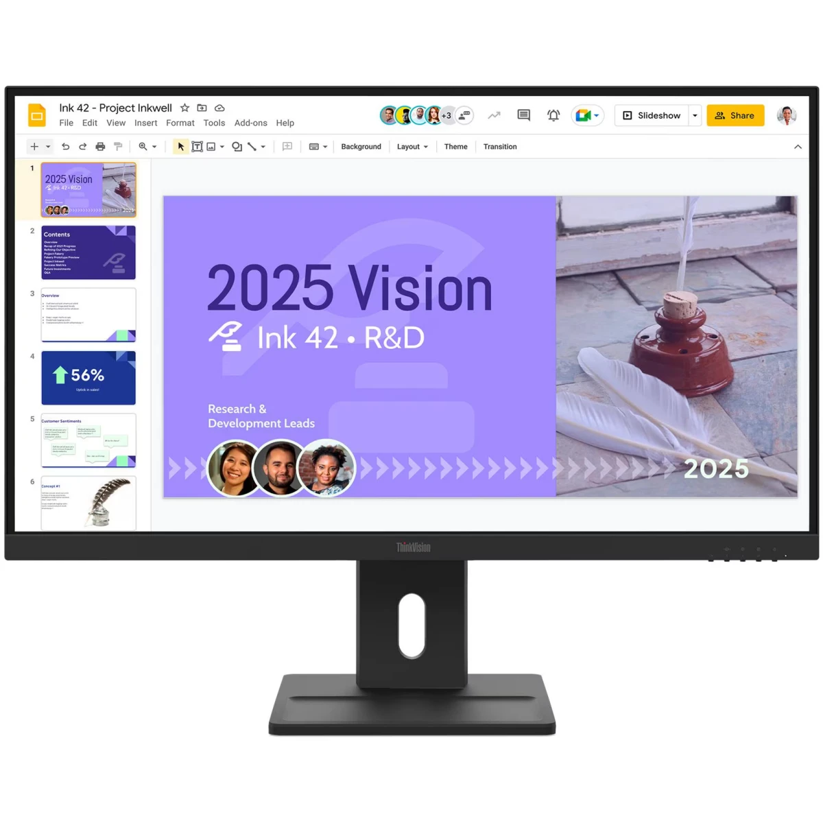 Монитор 27" Lenovo E27q-40 IPS 2560x1440, 100 Гц, 4 мс, 16:9, 350 кд/м², 2×HDMI 2.1, DP 1.4, 3.5 Jack, динамики (2×2 Вт), HDR10, черный