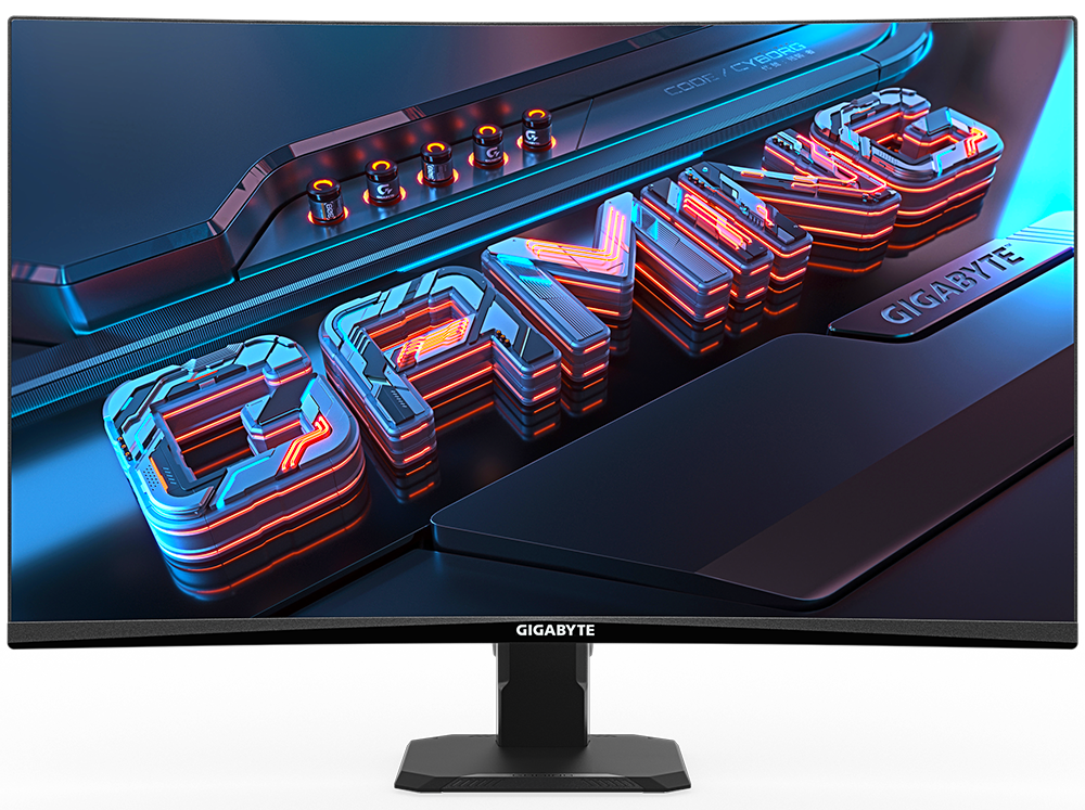 Монитор 27" Gigabyte GS27FC EK VA 1920x1080, 180 Гц, 1 мс (MPRT), 16:9, 250 кд/м², 3000:1, изогнутый (1500R), 2×HDMI 2.0, DP 1.4, 3.5 Jack, HDR Ready, FreeSync Premium, черный