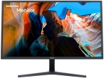 Монитор Samsung 31.5" U32J590UQMXUE темно-серый VA LED 4ms 16:9 HDMI матовая 270cd 178гр/178гр 3840x2160 60Hz DP 4K 6.3кг