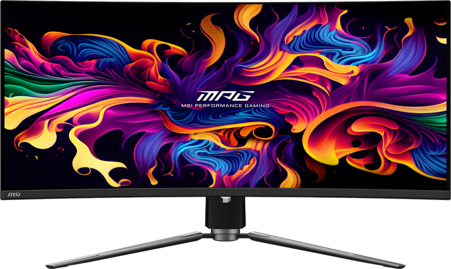 Монитор 34" MSI MPG 341CQPX QD-OLED 3440x1440, 240 Гц, 0.03 мс, 21:9, DisplayHDR True Black 400, 1000 кд/м², изогнутый (1800R), HDMI 2.1 (x2), DisplayPort 1.4a, USB-C (98 Вт), Flicker Free, PIP, виртуальный прицел, стабилизатор черного цвета, увеличение центральной области экрана, KVM-переключатель, CEC, регулировка по высоте, черный