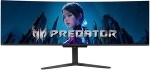 Монитор 49" Acer Predator X49Xbmipphuzx QD-OLED 5120x1440, 240 Гц, 0.03 мс, 32:9, 1000 кд/м², HDMI, 2xDP, USB Type-C, изогнутый экран, HDR, черный
